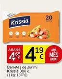 Oferta de Surimi por 4,19€ en Supermercados Charter