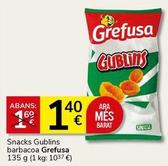 Oferta de Snacks por 1,4€ en Supermercados Charter