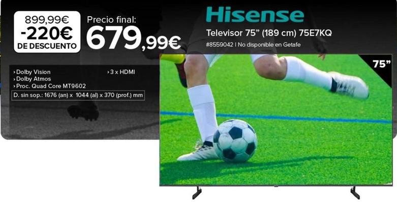 Oferta de Smart tv por 679,99€ en Costco
