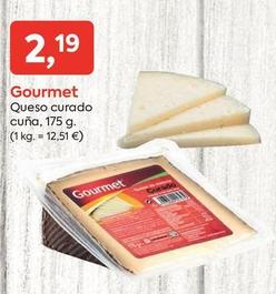 Oferta de Gourmet - Queso Curado Cuna por 2,19€ en Suma Supermercados