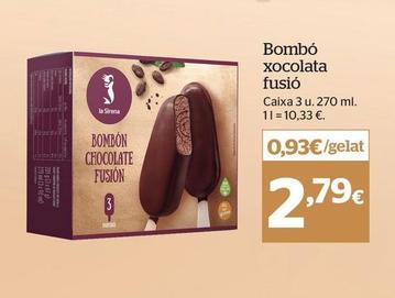 Oferta de Bombon Chocolate Fusion por 2,79€ en La Sirena