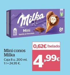 Oferta de Milka - Mini Conos por 4,99€ en La Sirena