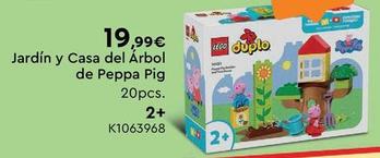 Oferta de Lego - Jardín Y Casa Del Árbol De Peppa Pig por 19,99€ en ToysRus