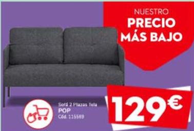 Oferta de Sofás y sillones por 129€ en Conforama