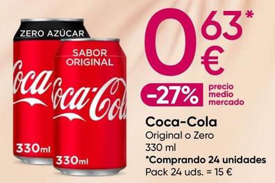 Oferta de Coca-Cola por 0,63€ en Pepco