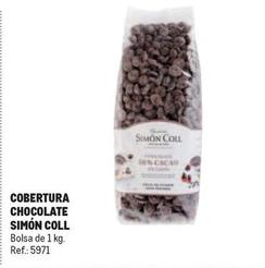 Oferta de Simón Coll - Cobertura Chocolate  en Makro