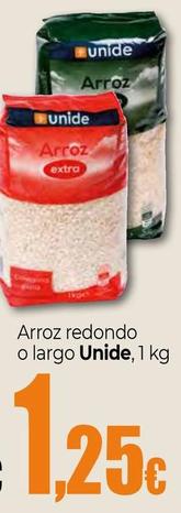 Oferta de Unide - Arroz Redondo O Largo por 1,25€ en Unide Supermercados