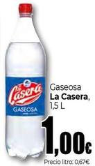 Oferta de La Casera - Gaseosa por 1€ en Unide Supermercados