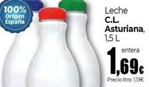 Oferta de La Asturiana - Leche Entera por 1,69€ en Unide Supermercados