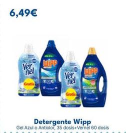 Oferta de Wipp - Detergente por 6,49€ en Cash Unide