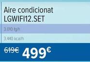 Oferta de LG - Aire Acondicionado  LGWIFI12.SET por 499€ en Carrefour