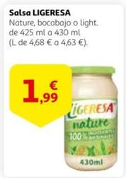 Oferta de Ligeresa - Salsa por 1,99€ en Alcampo