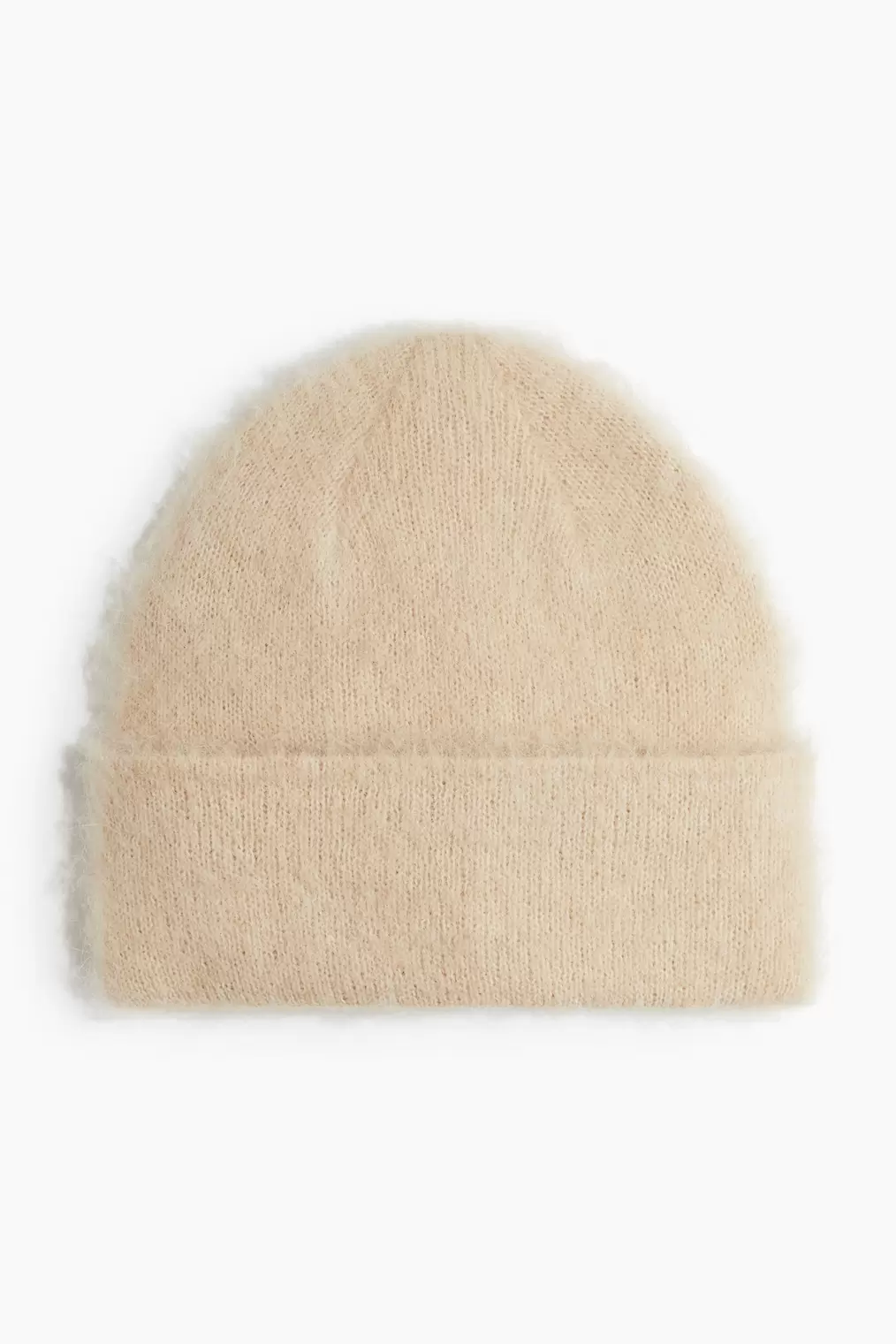 Oferta de Gorro beanie en punto mullido de mezcla de lana por 308,99€ en H&M