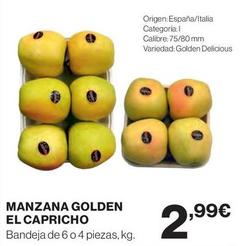Oferta de Manzana golden por 2,99€ en El Corte Inglés