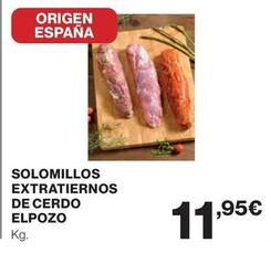 Oferta de Solomillo de cerdo por 11,95€ en El Corte Inglés