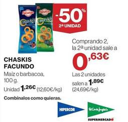 Oferta de Frutos secos por 1,26€ en El Corte Inglés