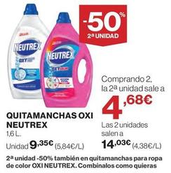 Oferta de Quitamanchas por 9,35€ en El Corte Inglés