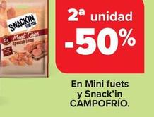 Oferta de Campofrío - En Mini Fuets y Snack’in en Carrefour