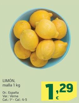 Oferta de Limón por 1,29€ en HiperDino