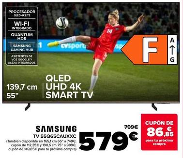 Oferta de Samsung - Tv 55Q65CAUXXC por 579€ en Carrefour