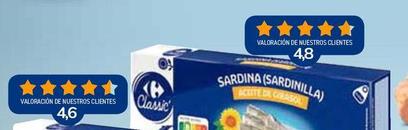 Oferta de Carrefour - En Todas  Las Sardinillas Classic en Carrefour
