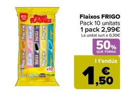 Oferta de Frigo - Flashes por 2,99€ en Carrefour