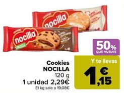 Oferta de Nocilla - Cookies por 2,29€ en Carrefour