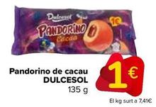 Oferta de Dulcesol - Pandorino Cacao por 1€ en Carrefour