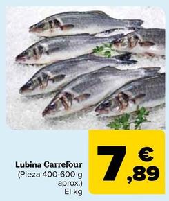 Oferta de Carrefour - Lubina por 7,89€ en Carrefour