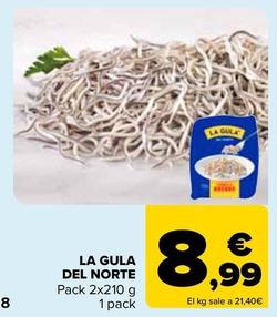 Oferta de La Gula Del Norte - Pack 2x210 G 1 Pack por 8,99€ en Carrefour