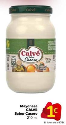 Oferta de Calvé - Mayonesa  Sabor Casero por 1€ en Carrefour
