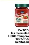 Oferta de Hero - En Todas  Las Mermeladas Temporada 100% Fruta y Realfooding en Carrefour