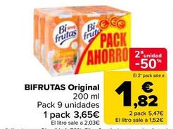 Oferta de Bifrutas - Original por 3,65€ en Carrefour