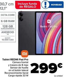 Oferta de Redmi - Tablet Pad Pro por 299€ en Carrefour