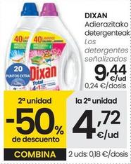 Oferta de Dixan - Los Detergentes Senalizados por 9,44€ en Eroski