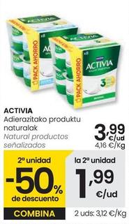 Oferta de Activia - Natural Productos por 3,99€ en Eroski