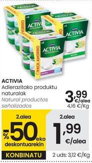 Oferta de Activia - Natural Productos Senalizados por 3,99€ en Eroski