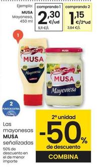 Oferta de Musa - Mayonesa por 2,3€ en Eroski