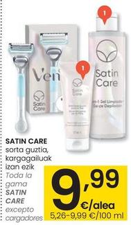 Oferta de Satin Care - Toda La Gama  por 9,99€ en Eroski
