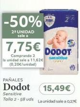 Oferta de Dodot - por 15,49€ en Froiz