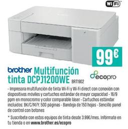 Oferta de Brother - Impresoras por 99€ en App Informática