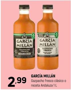 Oferta de García Millán - Gazpacho Fresco Clásico O Receta por 2,99€ en Coviran