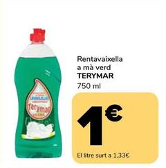 Oferta de Terymar - Rentavaixella A Mà Verd por 1€ en Supeco