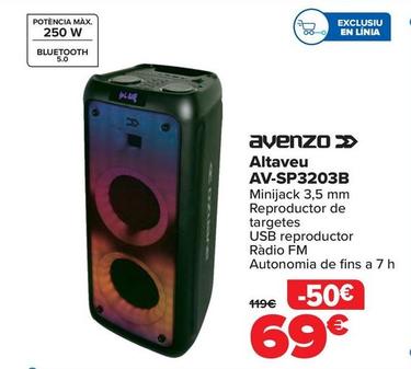 Oferta de Avenzo - Altavoz AV-SP3203B por 69€ en Carrefour