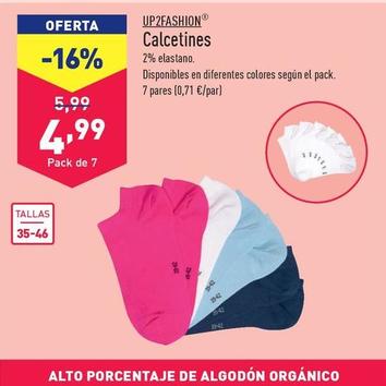 Oferta de Up2fashion - Calcetines por 4,99€ en ALDI