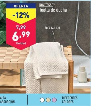 Oferta de Novitesse - Toalla De Ducha por 6,99€ en ALDI