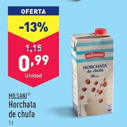 Oferta de Milsani - Horchata De Chufa por 0,99€ en ALDI