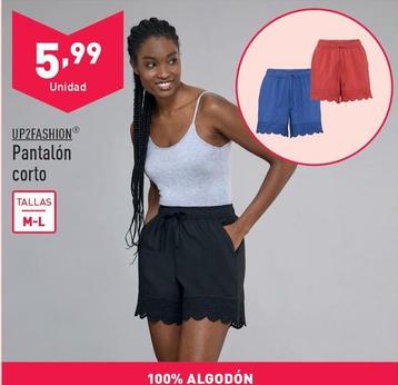 Oferta de Up2fashion - Pantalon Corto por 5,99€ en ALDI