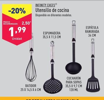 Oferta de Infinity Chefs - Utensilio De Cocina por 1,99€ en ALDI