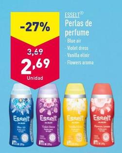 Oferta de Esselt - Perlas De Perfume por 2,69€ en ALDI